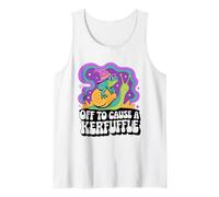 Off to Cause A Kerfuffle Wizard Frog Snail Tank Top