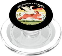 Off To Cause A Kerkuffle Silly Goose Rabbit PopSockets PopGrip for MagSafe