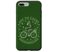 Off To Cause Shenanigans Baboon St Patricks Day Case for iPhone 7 Plus/8 Plus