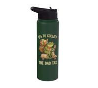 Off to Collect The Dad Tax Stainless Steel Insulated Water Bottle