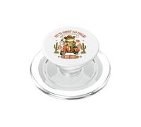 Off to Commit Dad Foolery Funny Western Frog On Scooter Meme PopSockets PopGrip for MagSafe