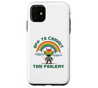 Off To Commit Tom Foolery Martian Alien Bad Decision Fun Case for iPhone 11