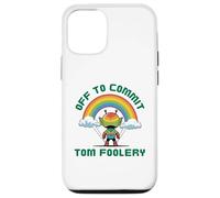 Off To Commit Tom Foolery Martian Alien Bad Decision Fun Case for iPhone 12/12 Pro