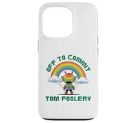 Off To Commit Tom Foolery Martian Alien Bad Decision Fun Case for iPhone 13 Pro