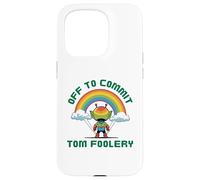 Off To Commit Tom Foolery Martian Alien Bad Decision Fun Case for iPhone 15 Pro