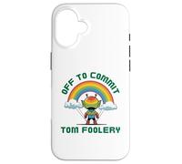 Off To Commit Tom Foolery Martian Alien Bad Decision Fun Case for iPhone 16