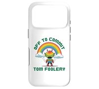 Off To Commit Tom Foolery Martian Alien Bad Decision Fun Case for iPhone 17 Pro