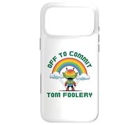 Off To Commit Tom Foolery Martian Alien Bad Decision Fun Case for iPhone 17 Pro Max