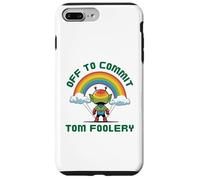 Off To Commit Tom Foolery Martian Alien Bad Decision Fun Case for iPhone 7 Plus/8 Plus