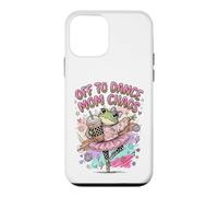 Off To Dance Mom Chaos Frog Ballerina Coffee Case for iPhone 12 mini