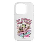 Off To Dance Mom Chaos Frog Ballerina Coffee Case for iPhone 14 Pro