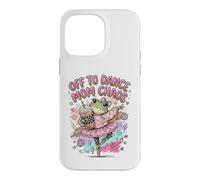 Off To Dance Mom Chaos Frog Ballerina Coffee Case for iPhone 14 Pro Max