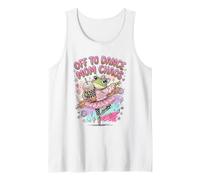Off to Dance Mom Chaos Frog Ballerina Coffee Tank Top