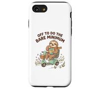 Off To Do The Bare Minimum Funny Sloth Ride Electric Scooter Case for iPhone SE (2020) / 7/8