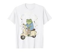 Off to Do Vet Tech Things Funny Frog Veterinary Assistant Value Graphic T-Shirt, Men, White, S