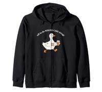 Off To Do Wound Care Things Funny Goose Nurse Zip Hoodie