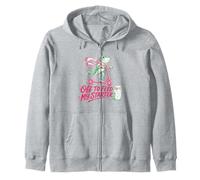 Off To Feed My Starter Funny Sourdough Frog Meme Design Zip Hoodie