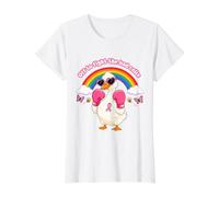 Off to Fight the Bad Cells Fun Breast Cancer Awareness Goose Value Graphic T-Shirt