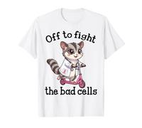 Off to Fight The Bad Cells Sugar Glider Doctor Cancer Hope Value Graphic T-Shirt