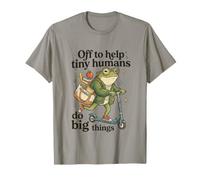 Off to Help Tiny-Humans Do Big Things Infant Toddler Teacher T-Shirt