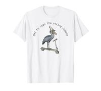 Off to Open The String Cheese Funny Shoebill Toddler Mom T-Shirt