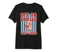Off to Praise The Lord Dog Terrier Skateboard Premium T-Shirt