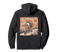 Off To Praise The Lord Frog Meme Funny Christian Faith Jesus Pullover Hoodie