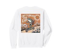 Off To Praise The Lord Frog Meme Funny Christian Faith Jesus Sweatshirt