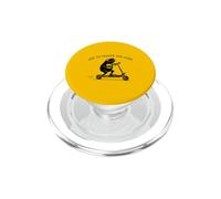 Off To Praise The Lord Frog Riding Scooter Christian Meme PopSockets PopGrip for MagSafe