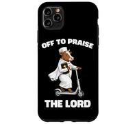 Off To Praise The Lord Funny Christian Cow Faith Case for iPhone 11 Pro Max