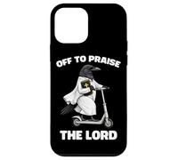 Off To Praise The Lord Funny Christian Crow Faith Raven Case for iPhone 12 mini