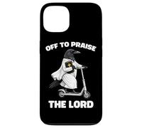 Off To Praise The Lord Funny Christian Crow Faith Raven Case for iPhone 13