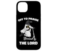 Off To Praise The Lord Funny Christian Crow Faith Raven Case for iPhone 14 Plus