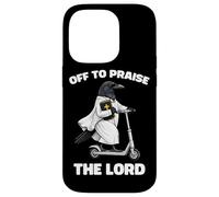 Off To Praise The Lord Funny Christian Crow Faith Raven Case for iPhone 14 Pro