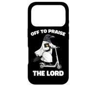 Off To Praise The Lord Funny Christian Crow Faith Raven Case for iPhone 17 Pro