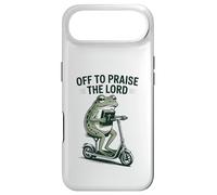 Off to Praise The Lord Funny Christian Frog Meme Case for iPhone Air