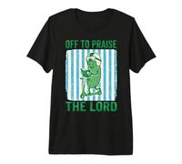Off to Praise The Lord Pickle Cucumber for Christians Premium T-Shirt