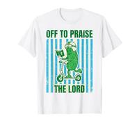 Off to Praise The Lord Pickle Cucumber for Christians T-Shirt