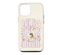 Off To Praise The Lord Silly Goose Bows Christian Vintage Case for iPhone 12/12 Pro
