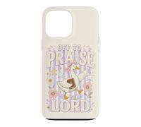 Off To Praise The Lord Silly Goose Bows Christian Vintage Case for iPhone 13 Pro Max