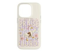 Off To Praise The Lord Silly Goose Bows Christian Vintage Case for iPhone 14 Pro