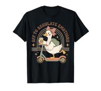Off to Regulate Emotion Goose Coffee Mental Health Counselor T-Shirt