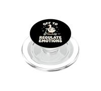 Off To Regulate Emotions Behavior Specialist PopSockets PopGrip for MagSafe