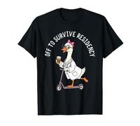 Off to Survive Residency Medical Resident Med School Doctor Value Graphic T-Shirt