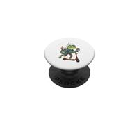Off to Teach 5th Grade Teacher Frog Funny Back to School PopSockets Adhesive PopGrip