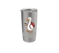 Off to Teach Second Grade Cute Goose Graphic Stainless Steel Insulated Tumbler