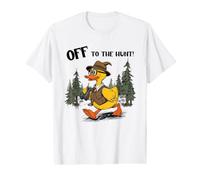 Off to The Hunt Cruise Duck Hider Hunter Fun Value Graphic T-Shirt