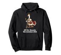 Off To Unsettle The Common Folk Goose Pullover Hoodie