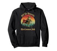 Off To Unsettle The Common Folk Pullover Hoodie