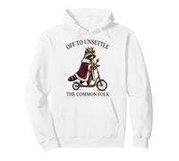 Off To Unsettle The Common Folk Pullover Hoodie
